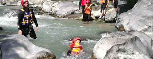 Baby Body Rafting